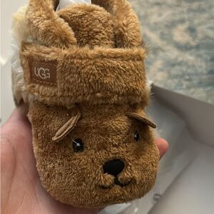 UGG Baby Bixbee Bear Stuffie Booties